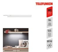 Telefunken Lampada LED per mobili Hephaistos, bianca, lunghezza 31 cm Telefunken