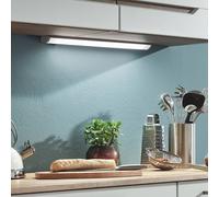 Telefunken Lampada LED per mobili Hestia, 4.000K, 1.000lm, titanio Telefunken