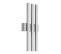Telefunken LED Per Esterni Applique Argento IP44 3x 4W 1170lm Bianco Neutro [EEK: F]