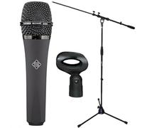 Telefunken M81 - Microfono dinamico + supporto per microfono Keepdrum MS106B