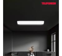 Telefunken Plafoniera LED Poel, lunga 91,5cm, 37W bianco, 840 Telefunken