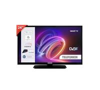 TELEFUNKEN Smart TV 24" HD Ready TE24550B42V2E, TV LED 24 Pollici con Alexa Integrata, Compatibile con Alexa e Google Assistant, Digitale DVB-T2, Dolby Vision HDR10