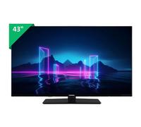 TELEFUNKEN 2025 Smart TV 43" Full HD TE43750B45I2KZ, TV LED 43 Pollici, Compatibile con Alexa e Google Assistant, DVB-I, Digitale DVB-T2, Dolby Vision HDR10, Dolby Audio