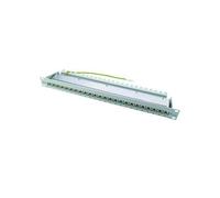 Telegärtner 100007017 24 Porte Patchpanel di rete 483 mm (19) CAT 6A 1 U Grigi