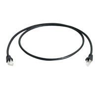 Telegärtner 100007978 RJ45 Cavo di rete, cavo patch CAT 6A S/FTP 1.00 m Nero R