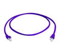 Telegärtner 100008027 RJ45 Cavo di rete, cavo patch CAT 6A S/FTP 1.00 m Viola