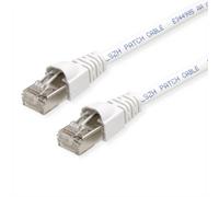 Telegärtner 100008034 RJ45 Cavo di rete, cavo patch CAT 6A S/FTP 0.25 m Bianco