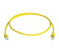 Telegärtner 100008173 RJ45 Cavo di rete, cavo patch CAT 5e F/UTP 0.5 m Giallo