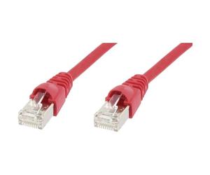 Telegärtner 100008983 RJ45 Cavo di rete, cavo patch CAT 6A S/FTP 10.00 m Rosso