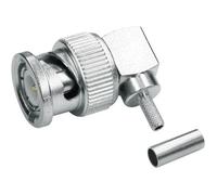 Telegärtner 100023304 Connettore BNC Spina angolata 50 Ω 1 pz.