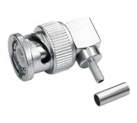 Telegärtner 100023339 Connettore BNC Spina angolata 50 Ω 1 pz.