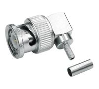 Telegärtner 100023458 Connettore BNC Spina angolata 75 Ω 1 pz.