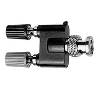 Telegärtner 100023664 Adattatore per misurazioni Spina BNC - Presa 4 mm, Presa