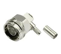 Telegärtner 100023895 Connettore N Spina angolata 50 Ω 1 pz.