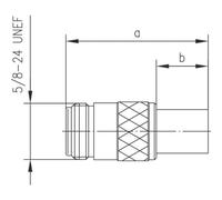 Telegärtner 100023999 J01021A0063 Connettore N Giunto dritto 50 Ω 1 pz.