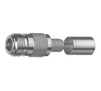 Telegärtner 100024005 J01021A0145 Connettore N Giunto dritto 50 Ω 1 pz.