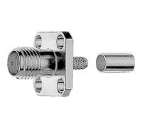 Telegärtner 100024721 Connettore SMA Presa a pannello 50 Ω 1 pz.