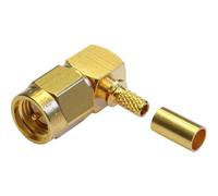 Telegärtner 100027636 Connettore SMA Spina angolata 50 Ω 1 pz.