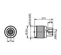 Telegärtner 100123532 Adattatore FME - 1 pz.