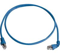 Telegärtner Cat.7 MP8 FS 600 LSZH 3m; 1x90-degrees Cavo di Rete Blu