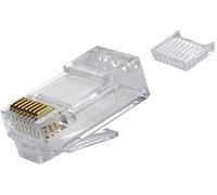 Telegärtner J00026A0182 - Presa RJ45 non schermata, 1 pezzo, colore: Trasparente