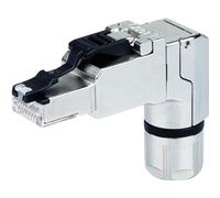 TELEGRTNER MFP8-4X90 T568A CAT6A CONNETTORE A SPINA RJ45 ANGOLATO