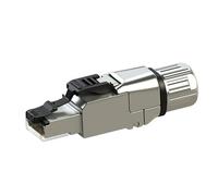 Connettore rj45 cat 8 1 spina j00026a5007 metallo telegrtner pz