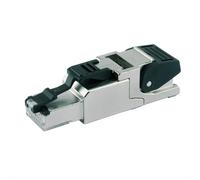 MFP8 T568A - Connettore RJ45 Cat6A, collegabile sul campo, T568A