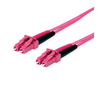 Telegärtner LC/LC, 50/125, 2m cavo a fibre ottiche Viola