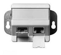 TELEGARTNER VAD 4P 8/8 Up/50 EK - Scatola di Giunzione per canali, cat6, 2 Pezzi, Bianco Puro