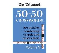 Telegraph Media Group Ltd The Telegraph 50-50 Crosswords Volume 1 (Tascabile)