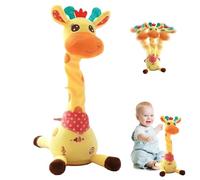 TELEININ Giraffa cantante e danzante, Giraffa Musicale Cantante, Giocattolo Interattivo Cantando, Controllo del Volume, Registrazione E Ripetizione Di Cosa Dici, Regali per Ragazzi E Ragazze