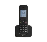 Telekom Sinus207 Telefono Cordless Nero Stummschaltung Illuminato Tastiera