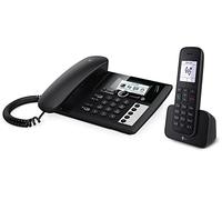 Telekom Sinus PA 207 Plus 1 Black (combinazione di telefono e telefono)