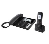 Telekom Sinus PA 207 Plus 1 Black (combinazione di telefono e telefono) NEW