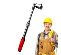 Telele A Cricchetto Allungabile - Acciaio Ad Alto Carbonio 1/2 3/8 1/4 Telescopico, Testa Mobile Bidirezionale, 72 Denti Di Denti, Strumento Di Riparazione A Manico Lungo, Deposito Di Manutenzione