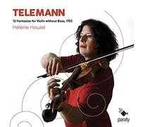 Houzel, Helene – 12 Fantasie per violino solo (1753) – CD