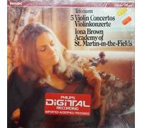 TELEMANN - 5 VIOLIN CONCERTOS LP (IONA BROWN) [17145]