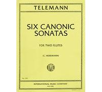 Telemann 6 Canonic Sonatas for Two Flutes
