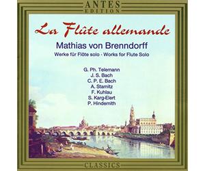 Telemann/Bach, J./Bach, C./Stamitz/Kuhlau - Flute Allemande/Works For Solo Flute