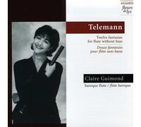 G.P. TELEMANN 12 Fant for Transverse FL Wit (CD)