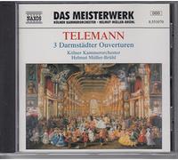 TELEMANN, G.P. - 3 DARMSTADT OVERTURES