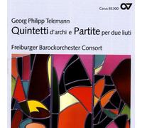 Telemann, G.P. - Georg Philipp Telemann (1681-1767) Quintetti d'archi e Partite per due liuti