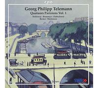 Telemann, G.P. - Quatuors Parisiens Vol. 1