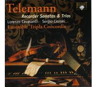 GEORG PHILIPP TELAMANN Recorder Sonatas & Trios (CD)