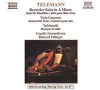 TELEMANN, G.P. - RECORDER SUITE IN A MINOR