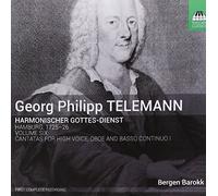 Georg Philipp T Georg Philipp Telemann: Harmonischer Gottes-dienst: Cantata (CD)