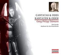 Georg Philipp Telemann Cantatas & Odes (CD) Album