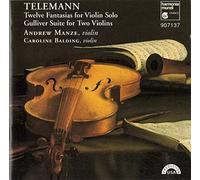 Telemann Georg Phili - Fantasie Nn.1 > 12 Per Violino, Sui