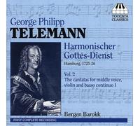 Telemann Georg Phili - Harmonischer Gottes-Dienst, Vol.2